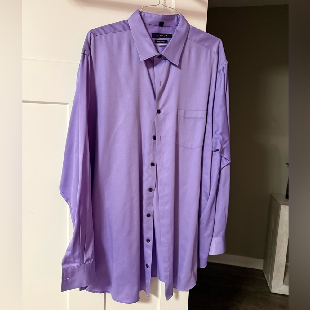 Lavender Men's Shirt by Kenneth Cole. Like new barely worn